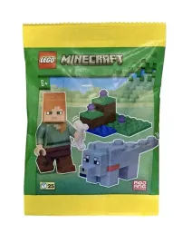 zestaw-lego-minecraft-minifigure-polybag-alex-and-wolf-662404