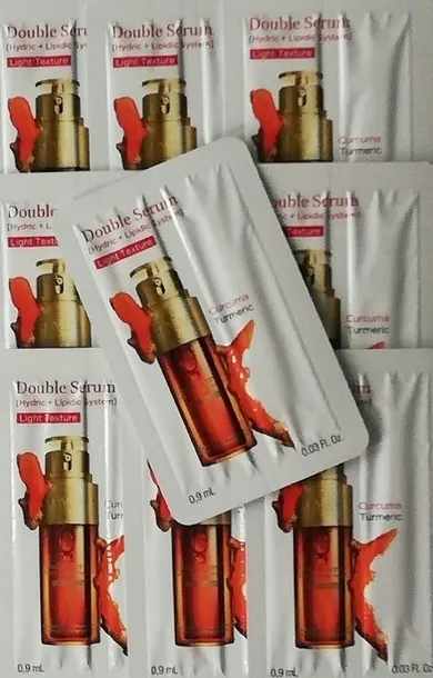 CLARINS DOUBLE SERUM LIGHT TEXTURE Zestaw 20szt.