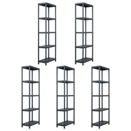 regaly-magazynowe-5-szt-czarne-125-kg-60x30x180-cm