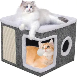 legowisko-dla-kota-kotow-domek-budka-kojec-pluszowy-poduszka-poslanie-buda