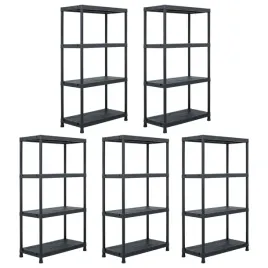 regaly-magazynowe-5-szt-czarne-60x30x138-cm-plastikowe