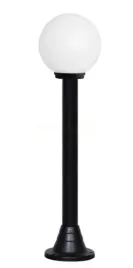 lampa-ogrodowa-slupek-h120-z-kula-25-klosz-mleczny