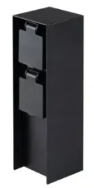 slupek-ogrodowy-z-gniazdami-2x-230v-antracyt-ip44-dasto-2soc-fr-b-kanlux