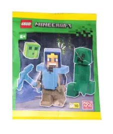 zestaw-lego-minecraft-minifigure-polybag-diamond-hero-creeper-slime-662508