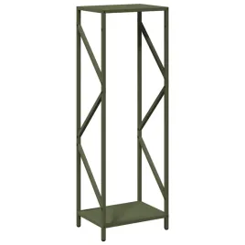 stojak-na-drewno-opalowe-oliwkowy-zielony-34x25x100-cm