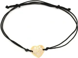 zlota-bransoletka-585-sznurkowa-azurowe-serce-czarny-sznurek-na-prezent-14k