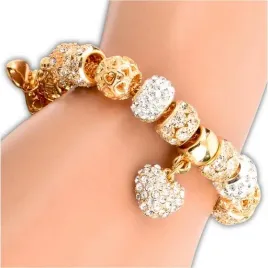 modulowa-bransoletka-charms-zlota-serduszko-gold-celebrytka-serce-krysztal