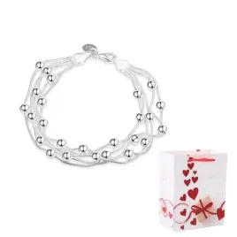 bransoletka-srebrna-925-lancuszki-zmijka-kulki-b03