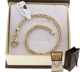 zlota-pelna-bransoletka-damska-splot-krolewski-pr-925-585-grawer-gratis