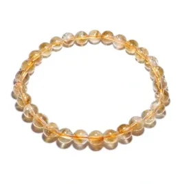 bransoletka-cytryn-kamien-naturalny-kulka-6mm