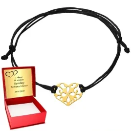 zlota-bransoletka-585-serce-serduszko-sznurek-zloto-14k