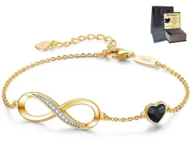 infinity-zlota-bransoletka-serce-srebro-925-grawer