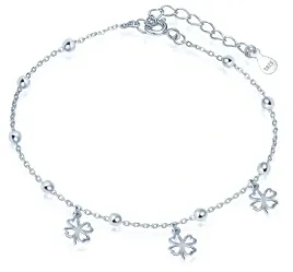 bransoletka-srebrna-koniczyna-na-noge-kostke-stope