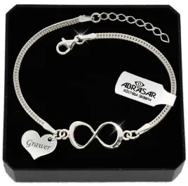 bransoletka-srebrna-damska-nieskonczonosc-serce-grawer-na-prezent