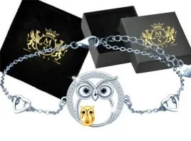 mennica-swidnicka-srebrna-bransoletka-celebrytka-sowa-prezent-srebro