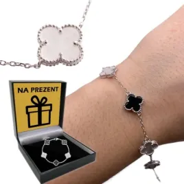 bransoletka-srebrna-damska-srebro-pr-925-koniczyna-onyks-perlowa-koniczynka