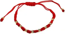 zlota-bransoletka-585-czerwona-sznurkowa-kuleczki-sznurek-kulki-prezent