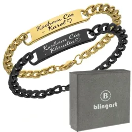 bransoletki-dla-par-z-grawerem-pancerka-ze-stali