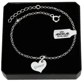 srebrna-bransoletka-damska-celebrytka-serce-na-prezent-dla-niej-grawer