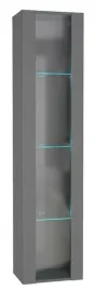 witryna-wiszaca-40-cm-szary-grafit-point-tip-41-nowoczesna-do-salonu