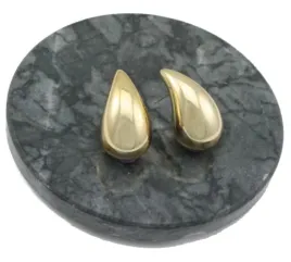 kolczyki-zlote-kropla-lezka-3-cm-stal-316-l