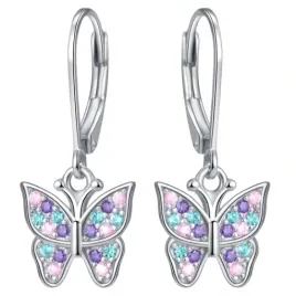 kolczyki-srebrne-wiszace-motylki-dla-dziewczynki
