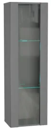 witryna-wiszaca-40-cm-szary-grafit-point-tip-21-nowoczesna-do-salonu
