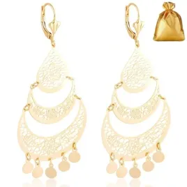 zlote-damskie-duze-kolczyki-wiszace-dlugie-azurowe-18k-stal-chirurgiczna