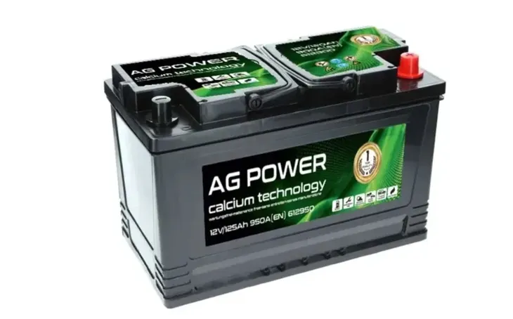 Akumulator AG POWER 125Ah/12V 950A AGRO CIĄGNIK CIĘŻARÓWKA MASZYNY