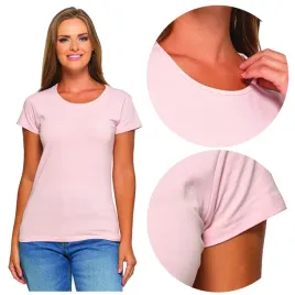 rozowy-t-shirt-koszulka-bluzka-damska-gladka-klasyczna-moraj-r-s