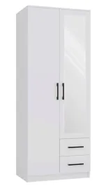 szafa-romana-80-z-lustrem-1-drzwi-2-szuflady-80-cm-biala-do-sypialni