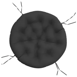 okragla-poduszka-czarna-o-100-x11-cm-tkanina-oxford