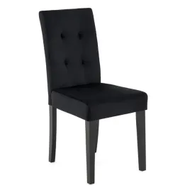 krzeslo-tapicerowane-drewniane-my8683-czarny-welur-nogi-czarne