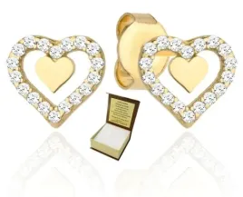 kolczyki-zlote-585-serduszka-z-cyrkoniami-prezent-dedykacja