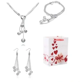 komplet-bizuterii-srebrna-kulki-oszronione-kolczyki-bransoletka-naszyjnik