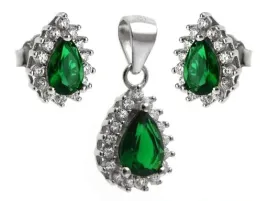 komplet-lezka-z-szmaragdowa-cyrkonia-z0579