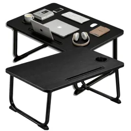 biurko-mobilne-komputerowe-stolik-na-laptopa-tablet-czarne-skladane-male