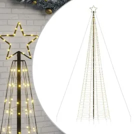 choinka-swiateczna-led-kolcami-1534-diody-led-ciepla-biel-500cm