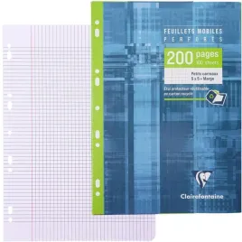 clairefontaine-1352c-100-arkuszy-kartek-wkladow-do-segregatora-w-kratke