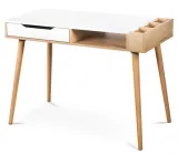 biurko-skandynawskie-z-szuflada-nowoczesne-biale-buk-organizer-sofie