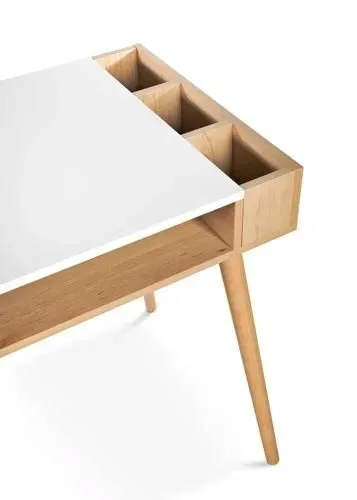 biurko-skandynawskie-z-szuflada-nowoczesne-biale-buk-organizer-sofie