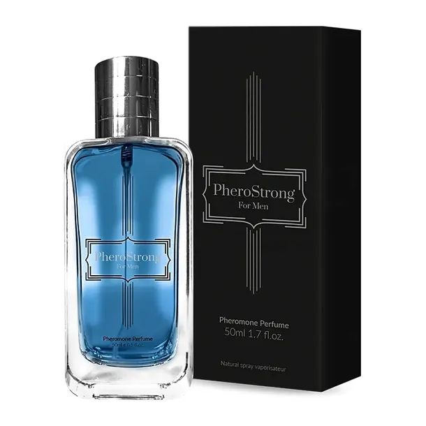PHERO STRONG PERFUMY Z FEROMONAMI MĘSKIE 50ML NOWE PHEROSTRONG PRZYCIĄGANIE