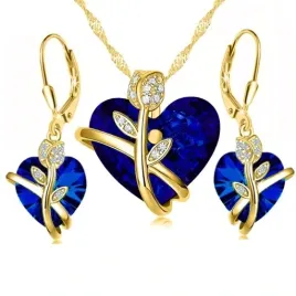 komplet-bizuterii-srebrnej-pozlacanej-serca-roze