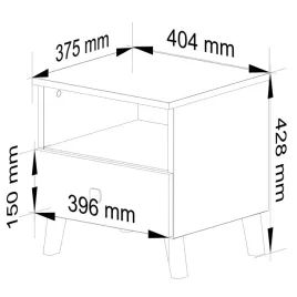 szafka-nocna-do-pokoju-dziecka-40-cm-1-szuflada-polka-biala-czarne-uchwyty