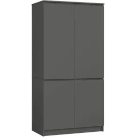 szara-szafa-dla-dziecka-garderoba-90-cm-4-drzwi-4-polki-dziecieca-grafit