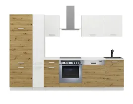 meble-do-kuchni-zestaw-mebli-kuchennych-biale-dab-artisan-300-cm