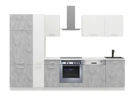 meble-do-kuchni-zestaw-mebli-kuchennych-biale-szary-bellato-300-cm