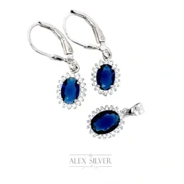 komplet-srebrnej-bizuterii-niebieskie-cyrkonie-kolczyki-zawieszka