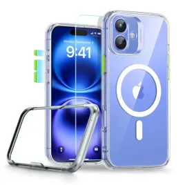 etui-esr-classic-pro-set-halolock-magsafe-iphone-16-clear