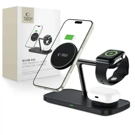 tech-protect-qi15w-a45-3in1-magnetic-magsafe-wireless-charger-black